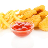 Kids Chicken Goujons and Chips